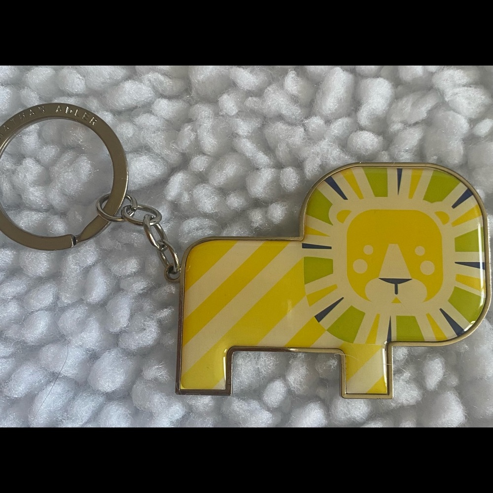 Jonathan Adler lion keychain